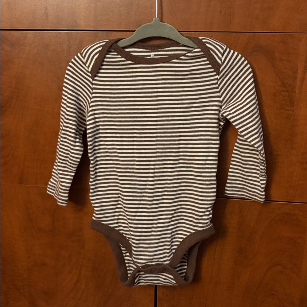 4/$20 🌱 Baby GAP Striped Onesie 6-12m